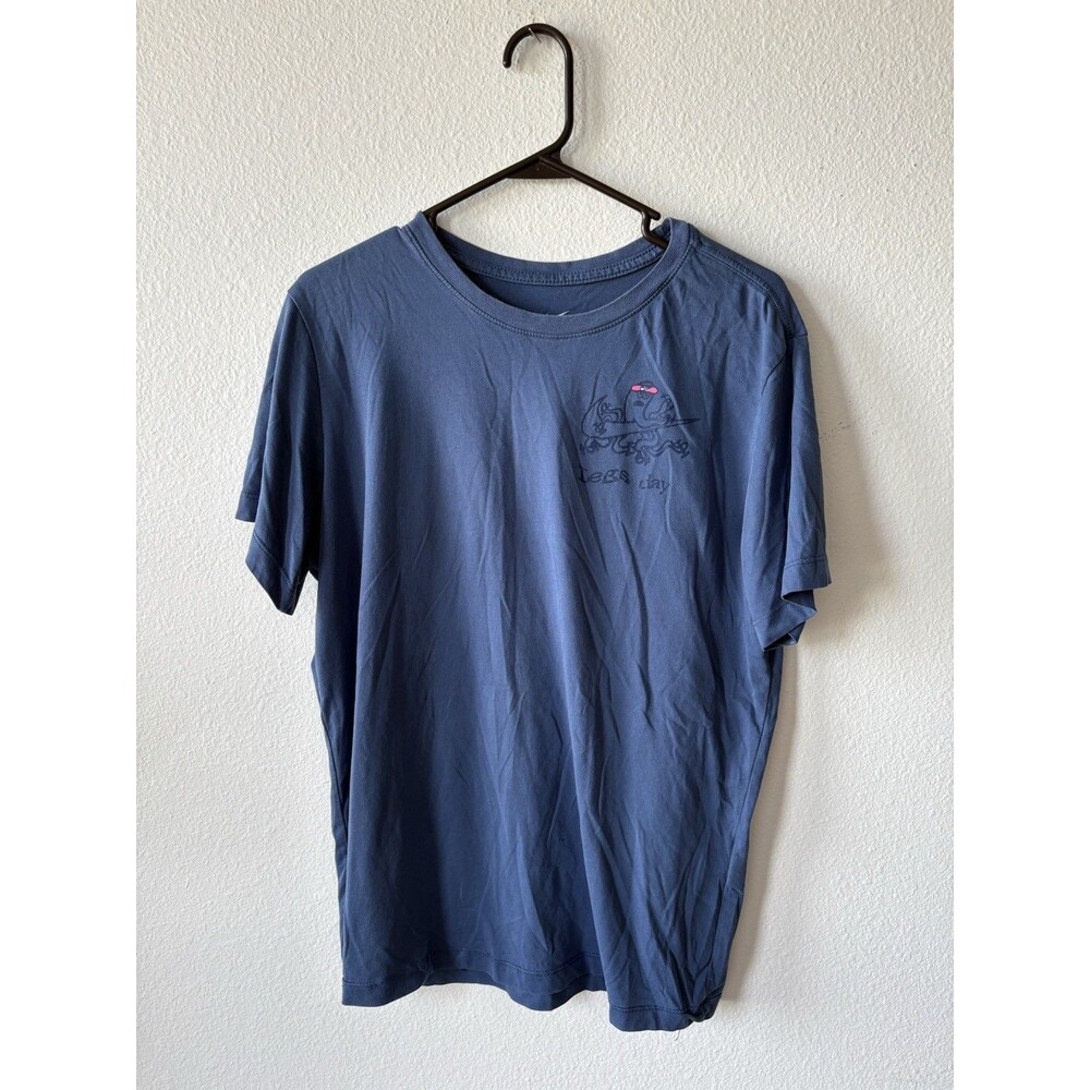 Nike Men’s Short Sleeve T-shirt Blue Size Medium “Leg Day” Graphic